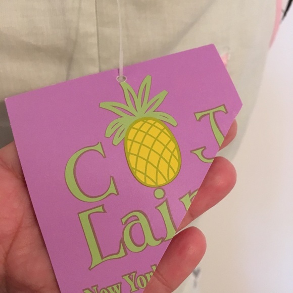 CJ Laing Linen Martini Print Dress - Picture 5 of 8